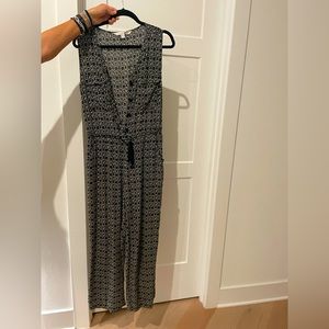 Jumpsuit - Max Studio black and white